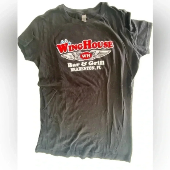 Next Level Apparel‎ 100% Cotton “Wing House” Short Sleeve T-Shirt Women’s Large. - Picture 1 of 6